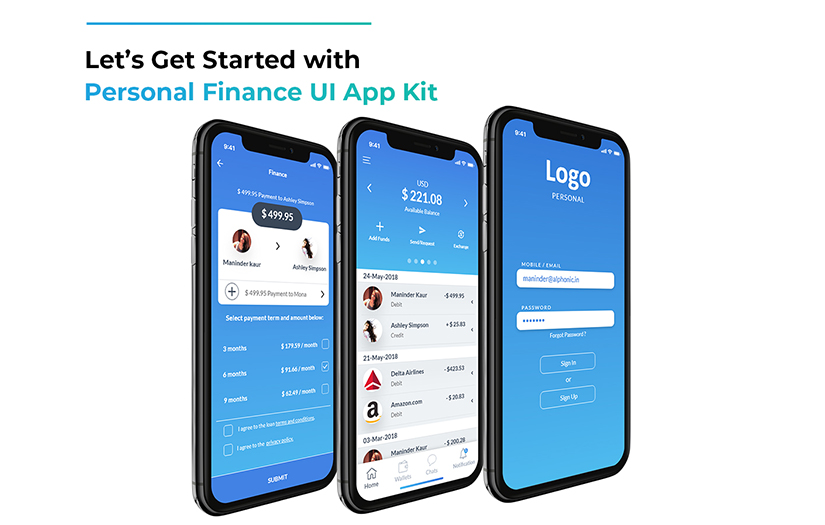 Finance Personal App screenshot 1